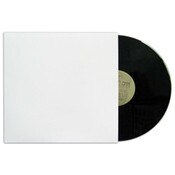 LP Vinyl Record Jackets. WHITE Card